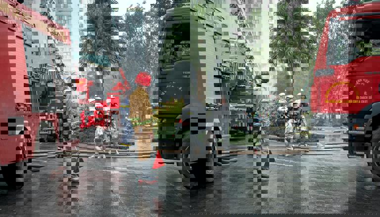 Firefighters Rescue Dozens From Apartment Blaze After Faulty Wiring Triggers Early Morning Alarm